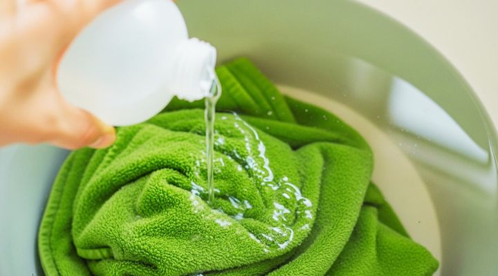 Soft towels without fabric softener. Finally, they won't get rough anymore.